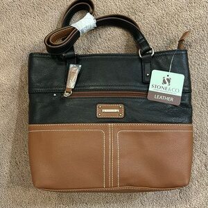 Stone & Co Leather Tote